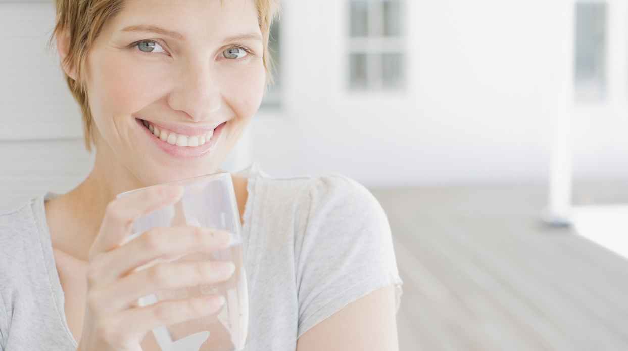 Tomar agua durante el día